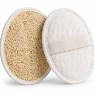 Petika Natural Loofah Sponge (Pack of 2) | 100% Plant-Based Natural Luffa Body Scrub Pad for Gentle Exfoliation | Oval & Rectangular Loofah Pad | Biodegradable, Quick-Dry Bath Loofah for Men & Women (Copy)
